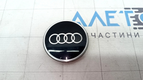 Center cap for Audi E-Tron 19-23 wheels, gloss black, 62mm