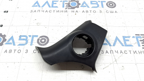 Front panel trim for the start/stop button for Toyota Sienna 21-24, black, worn