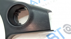Front panel trim for the start/stop button for Toyota Sienna 21-24, black, worn