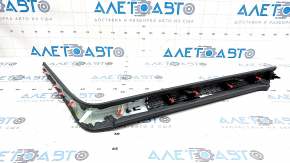 Front panel trim, center upper right, Toyota Sienna 21-25, dark gray