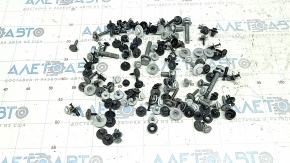 Incomplete set of hardware for the bumper, hood, and fenders of a BMW 3 G20 19-25