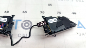 Audi E-Tron 19-23 steering wheel controls in glossy black
