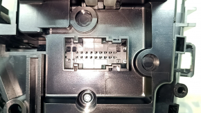 BMW 3 G20 19-22 gearshift lever assembly with handle and buttons, dents on chrome, scratches on the handle
