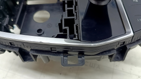 BMW 3 G20 19-22 gearshift lever assembly with handle and buttons, dents on chrome, scratches on the handle