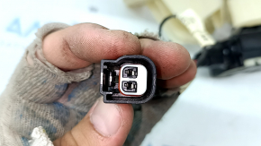 Ford Explorer 20-23 front left door lock with keyless mechanism and guide, broken rod mount