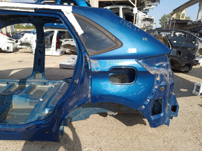 Quarter wing rear left Ford Edge 19-24 on the body, blue
