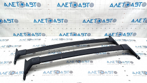 2 x Black, Scratched Toyota Sienna Roof Rails for 2021-2025