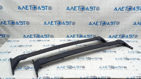 2 x Black, Scratched Toyota Sienna Roof Rails for 2021-2025