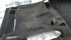 Front right floor covering for Toyota Sienna 21-25, black, dry-cleanable
