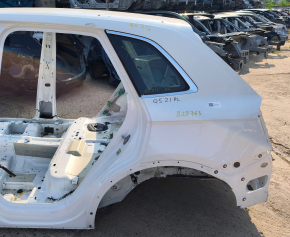 Quarter wing rear left Audi Q5 80A 18-24 on the body, white