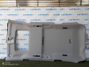 2021-2024 Toyota Sienna headliner under the sunroof, gray, bare, needs cleaning, torn air duct