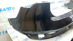Bare rear bumper for Audi E-Tron 19-23, black, broken frame, scratches