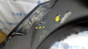 Bare rear bumper for Audi E-Tron 19-23, black, broken frame, scratches
