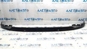 Rear bumper center trim for Audi E-Tron 19-23 with parking sensors, gloss black