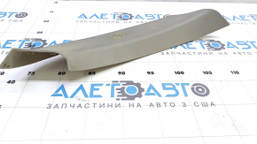 Subaru b9 Tribeca left trunk lid trim, light gray, dent, scratch