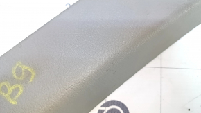 Subaru b9 Tribeca left trunk lid trim, light gray, dent, scratch