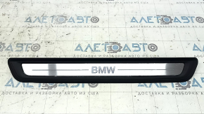 Front right outer door sill trim for BMW 3 G20 19-24, chrome, BMW lettering, corrosion