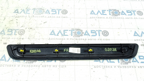 Front right outer door sill trim for BMW 3 G20 19-24, chrome, BMW lettering, corrosion