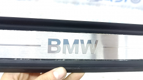 Front right outer door sill trim for BMW 3 G20 19-24, chrome, BMW lettering, corrosion