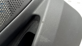 Door trim, rear left, BMW 3 G20 21-25, black, brown COGNAC leather without stitching, with handle and chrome trim, armrest and insert, brown COGNAC leather, with backlight, corrosion, scratch