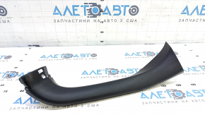 Right tailgate trim for Mitsubishi Outlander 14-22, black, scratched