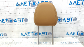 BMW 3 G20 19-25 passenger seat headrest, brown leather, COGNAC