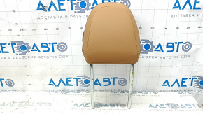 BMW 3 G20 19-25 passenger seat headrest, brown leather, COGNAC