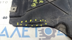 Audi E-Tron 19-23 front right underbody protection crack