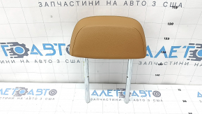 Right rear headrest for BMW 3 G20 21-25, brown leather, COGNAC