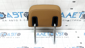 Rear row center headrest BMW 3 G20 21-25 brown leather COGNAC