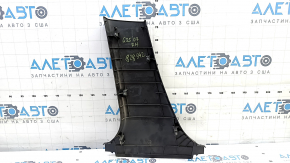 Infiniti G25 G35 G37 4d 06-15 lower right center pillar trim, black, scratches