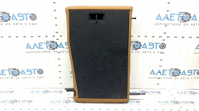 Left rear seat backrest BMW 3 G20 21-25, brown COGNAC artificial leather, perforated
