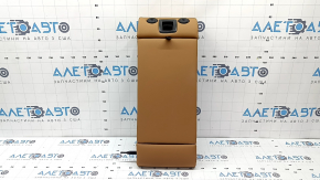 Rear seat backrest center BMW 3 G20 21-25 brown COGNAC artificial leather, perforated