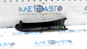 Left trunk door trim for Subaru Outback 15-19, black, type 1, broken, worn fasteners