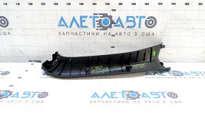 Left Subaru Outback 15-19 black trunk door trim, type 1, broken piece of fastening, worn fastening