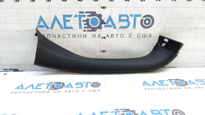 Left Subaru Outback 15-19 black trunk door trim, type 1, broken piece of fastening, worn fastening