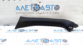 Left Subaru Outback 15-19 black tailgate trim, type 1, worn, scratches
