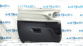 Door trim panel rear left Toyota Sienna 21-24 dark gray with gray, with curtain