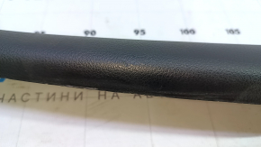 Right trunk door trim for a Subaru Outback 1915, black, worn, scratched