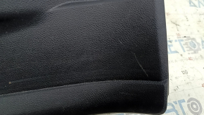 Rear left inner door sill trim for BMW 3 G20 19-24, black, scratches
