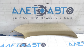 Left trunk lid trim for a Subaru B10 Tribeca, beige, scratches, nicks