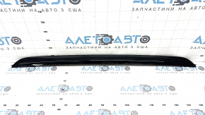 Rear bumper center molding for BMW 3 Series G20 19-22 Sport Line, glossy black, scratches