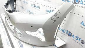 Bare front bumper for BMW 3 G20 19-22 with parking sensors, white, scratches, dented
