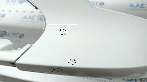 Bare front bumper for BMW 3 G20 19-22 with parking sensors, white, scratches, dented
