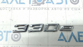 BMW 3 G20 21-25 Plug-in Trunk Lid 330e Emblem