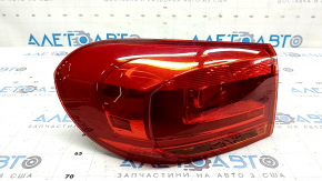 Left outer fender light for a VW Tiguan 12-18 restyling, without cover, web