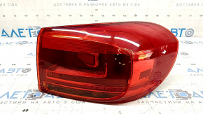 Right outer fender light for a VW Tiguan 12-18 restyling, without trim, spider web, chip