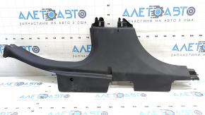 Rear left door sill trim for Fiat 500X 16-22, black, scratches, worn