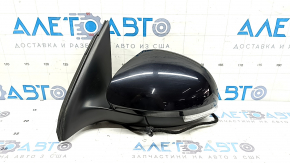 Left side mirror assembly for VW Tiguan 2009-2017, 6 pins, turn signal, heated, black