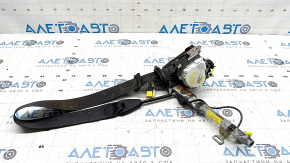 Driver's seat belt for VW Tiguan 13-18, black, with tensioner, water contact, dry cleanable